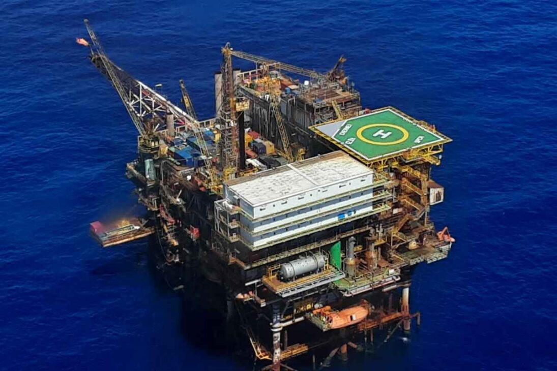 Plateforme p&eacute;troli&egrave;re offshore br&eacute;silienne